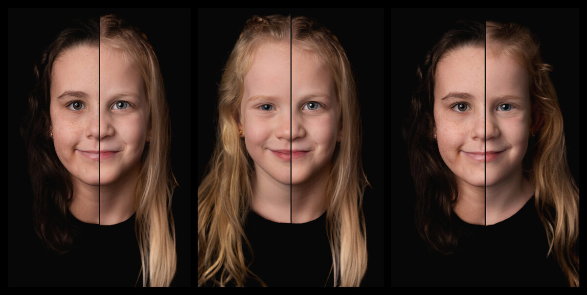 3 zusjes duo portret